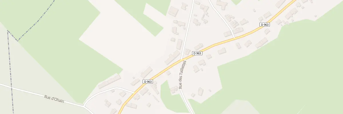 Plan du 58 Rue des Horbes à Ohain