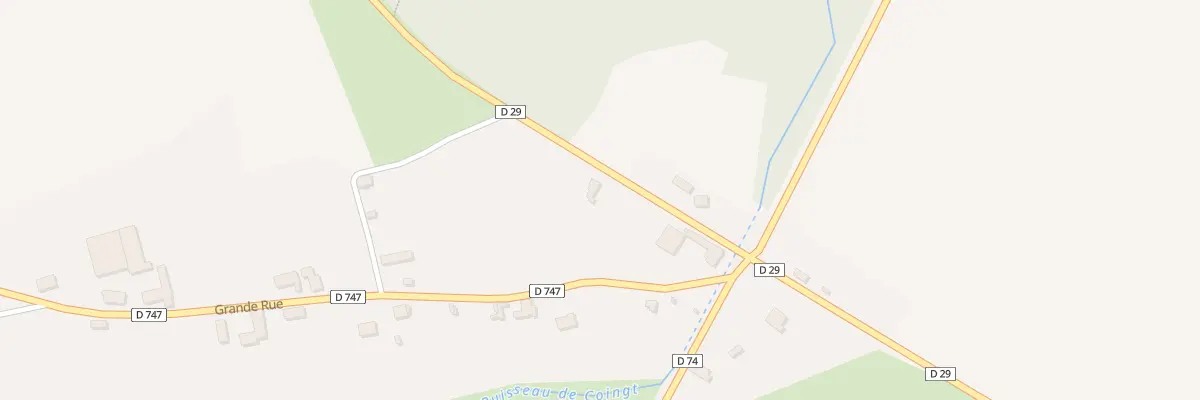 Plan du 6 Rue de la Croisette à Coingt
