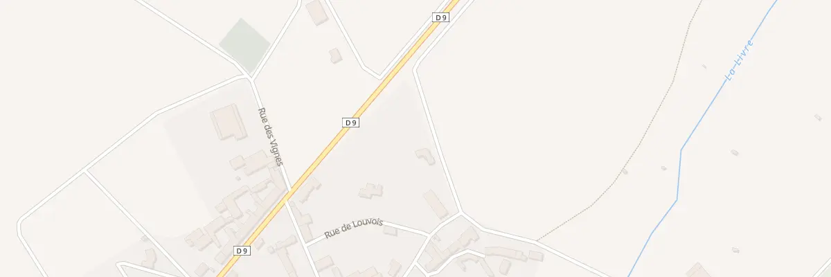 Plan du 9 Rue de Louvois à Val de Livre
