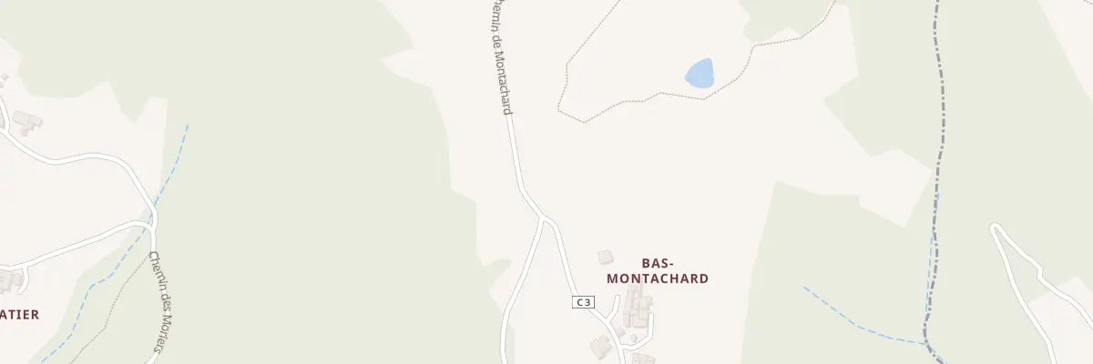 Plan du 6105 Le Bas Montachard aux Salelles