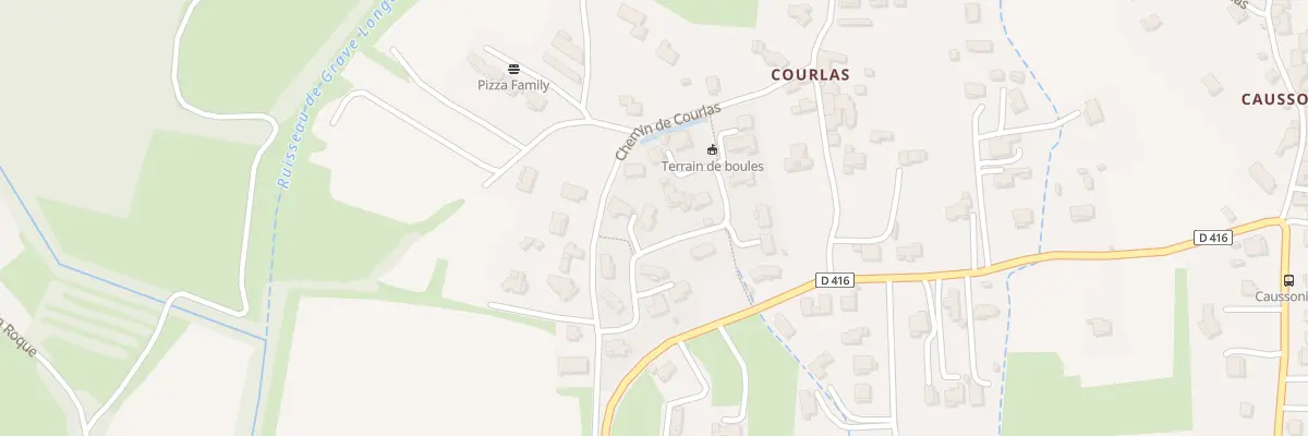 Plan du 15 Lot les Hauts de Courlas à Saint-Julien-les-Rosiers