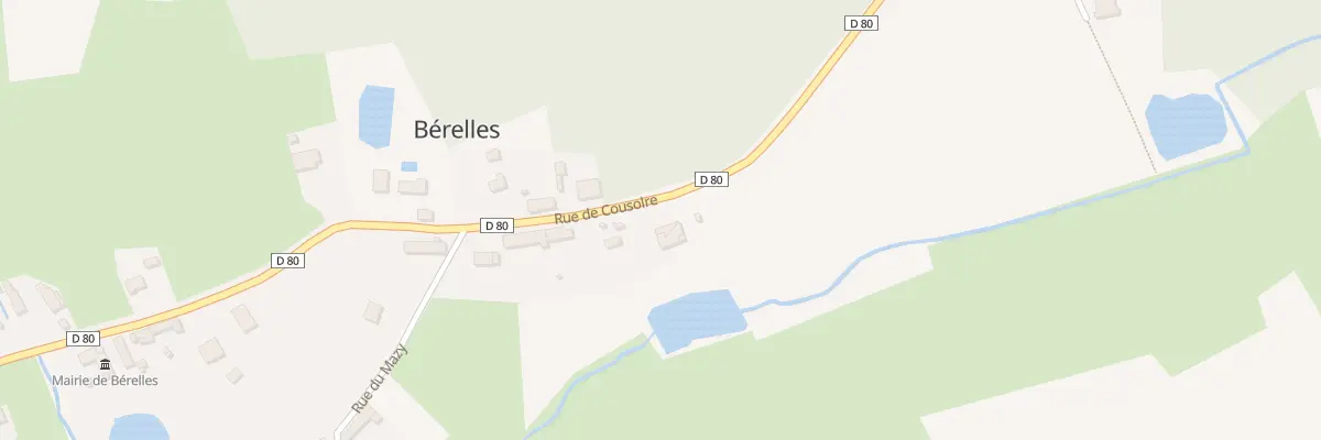 Plan du 26 Rue de Cousolre à Bérelles