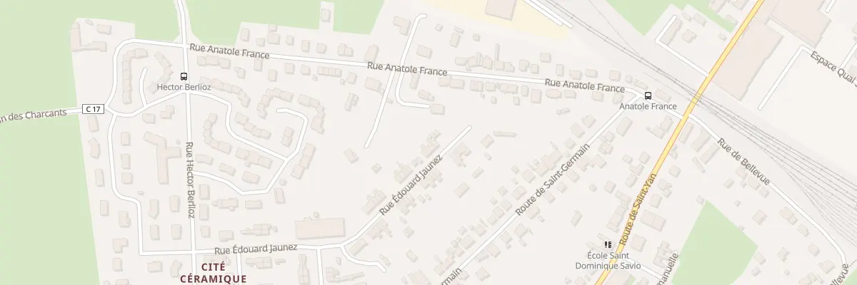 Plan du 4 Rue Edouard Jaunez à Paray-le-Monial