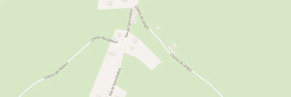 Plan du 19 Rue de Saint Andeux à Rouvray