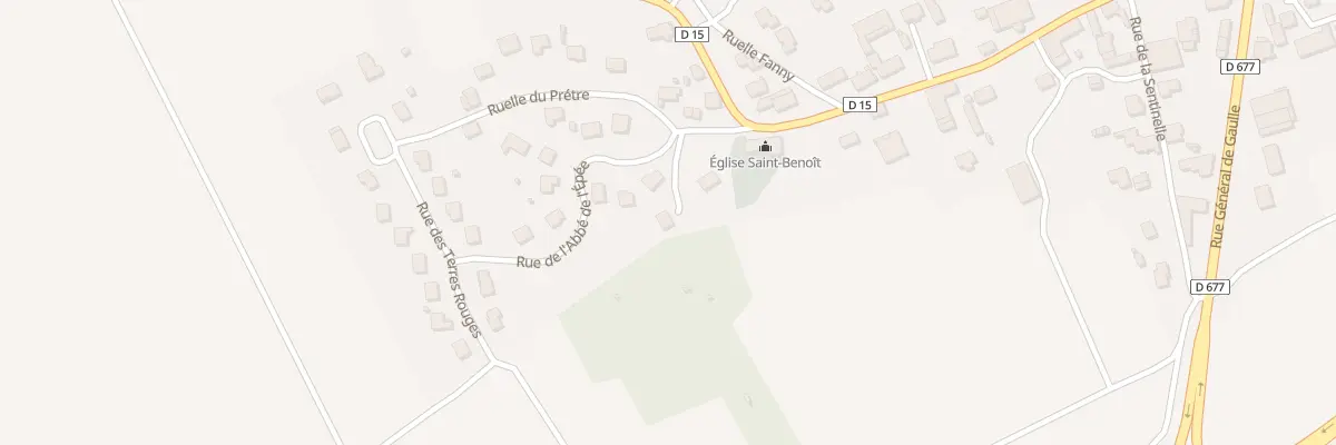Plan du 3 Rue de l’Abbé de l’Epée à Feuges