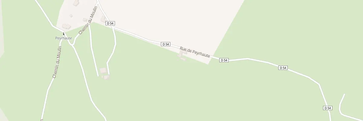 Plan du 766 Rue de Peyrhaute à Boisset-Saint-Priest