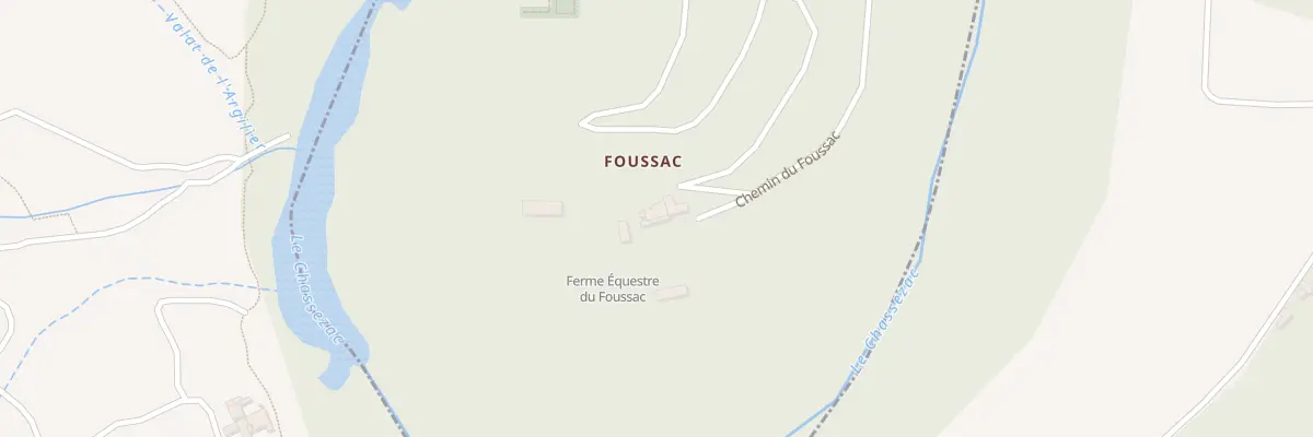 Plan du 5047B Foussac aux Salelles