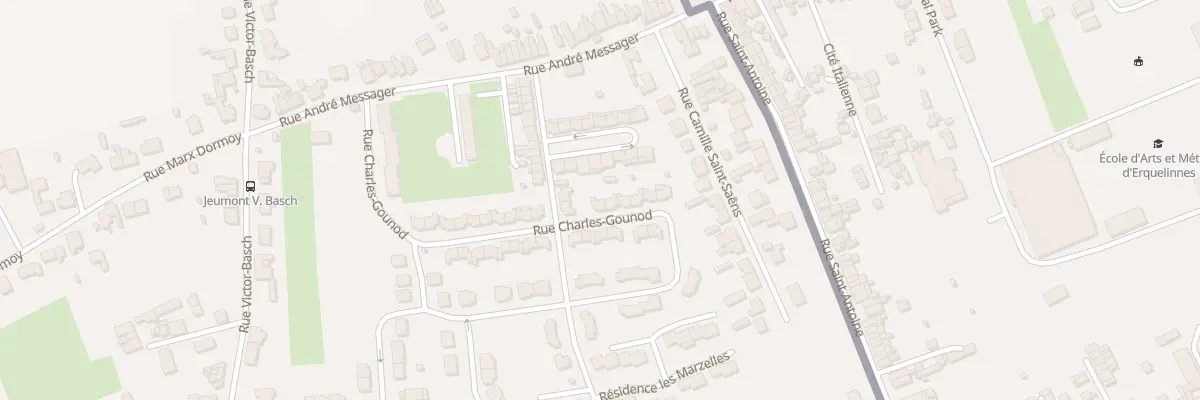 Plan du 272 Rue Charles Gounod à Jeumont