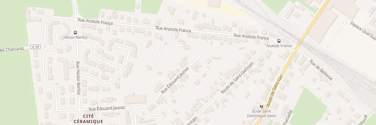 Plan du 2 Rue Edouard Jaunez à Paray-le-Monial
