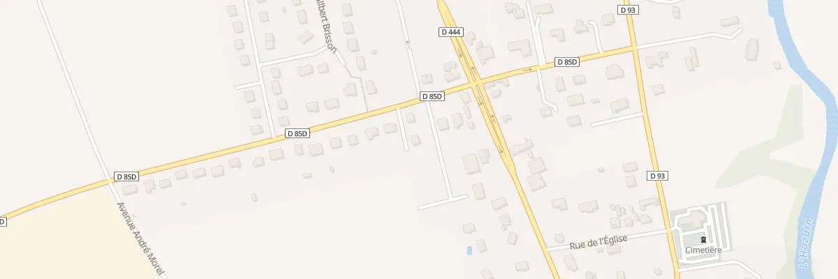Plan du 5B Rue du Poirier Saint-Jean à Buchères