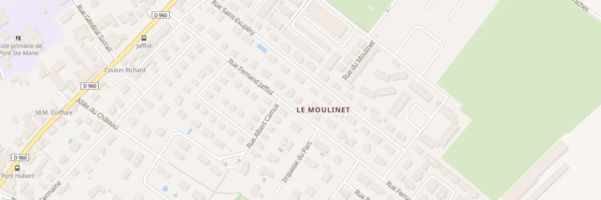 Plan du 27 Rue Fernand Jaffiol à Pont-Sainte-Marie