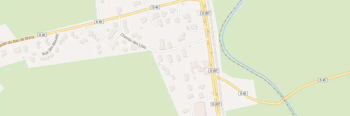 Plan du 148 Che des Lilas à Parigny