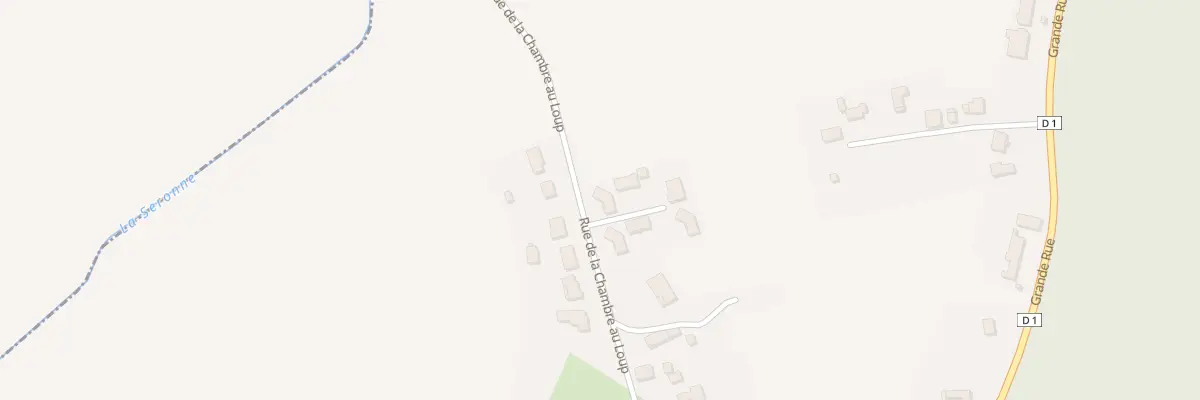 Plan du 18 Rue de la Chambre au Loup à La Vendue-Mignot