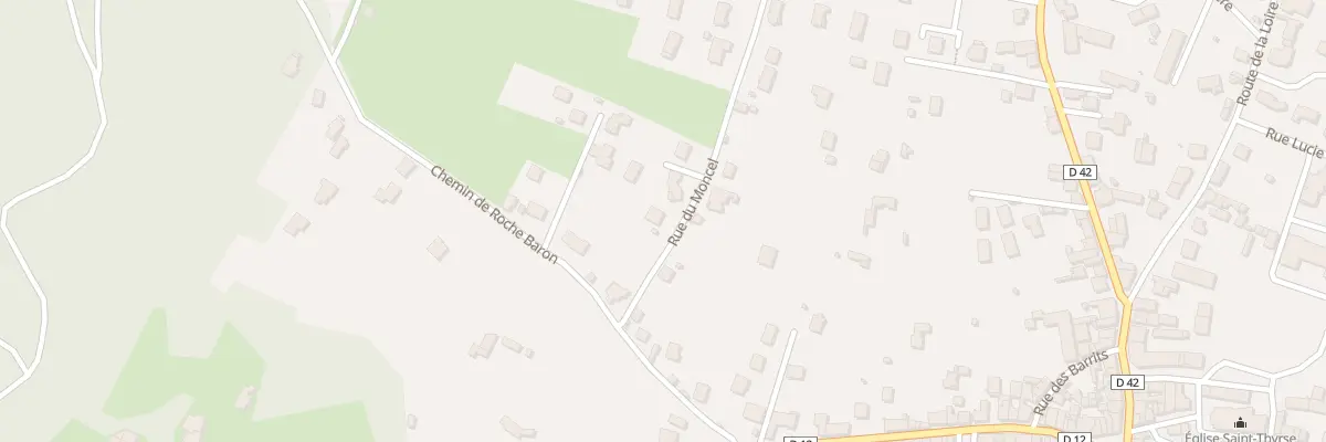 Plan du 3A Rue du Moncel à Bas-en-Basset