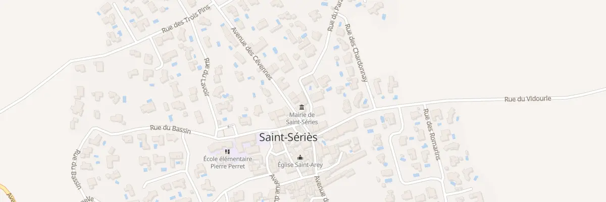 Plan du 56 Rue Du Paradis à Saint-Sériès