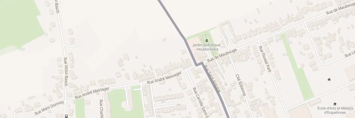 Plan du 316 Rue André Messager à Jeumont