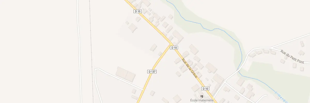Plan du 2 Rue Paul Matthelie à Allibaudières