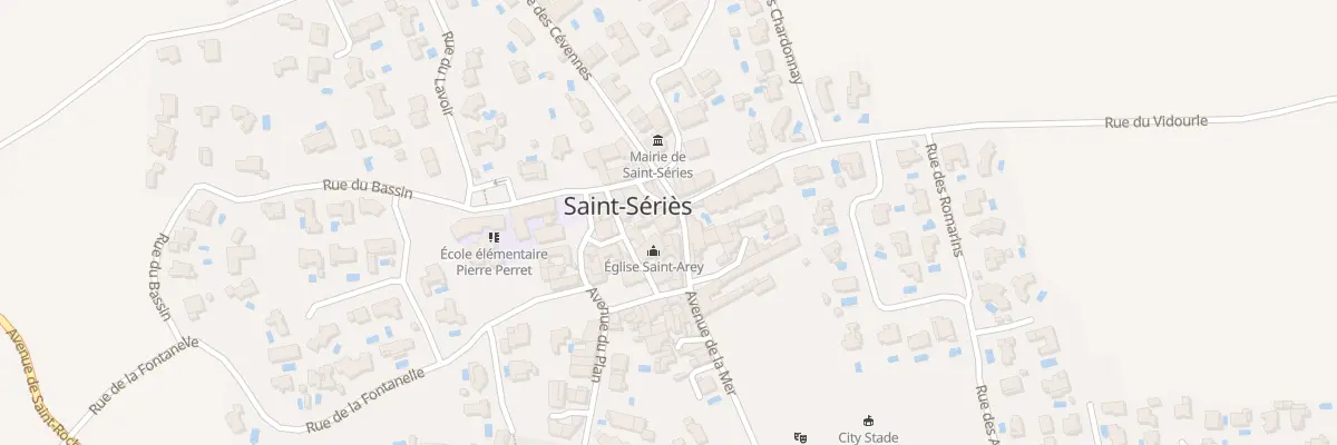 Plan du 55 Av Des Cévennes à Saint-Sériès