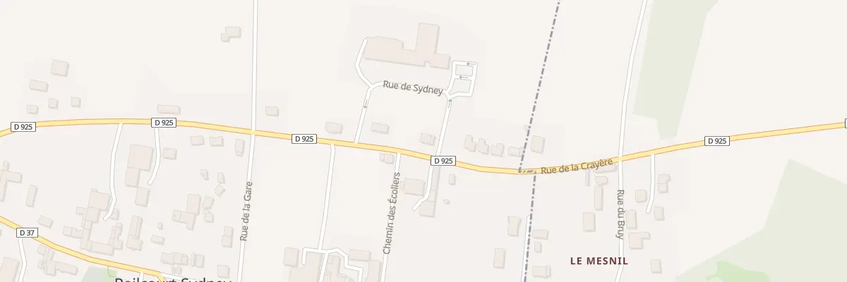 Plan du 5034 Le Belain à Poilcourt-Sydney