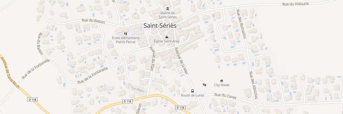 Plan du 20 Imp Du Centenaire à Saint-Sériès