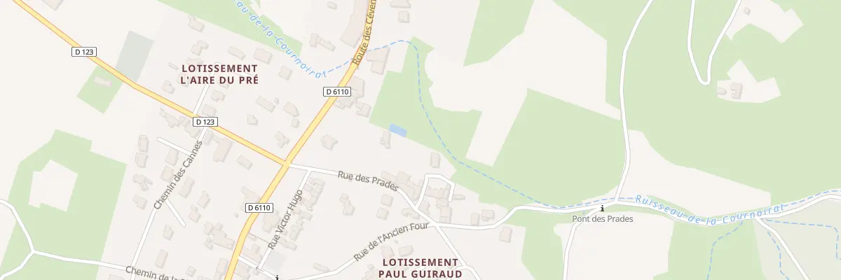 Plan du 67 Rue des Prades à Montmirat