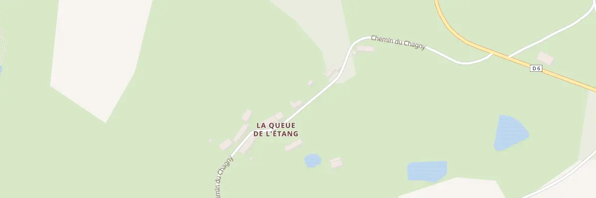 Plan du 995 Che du Chagny à Saint-Brisson