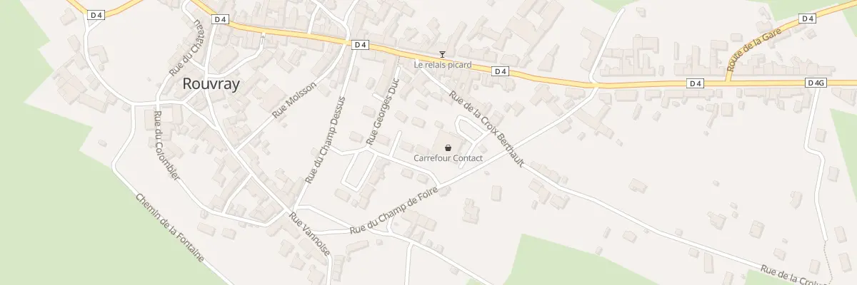 Plan du 7 Rue Georges Prévost à Rouvray