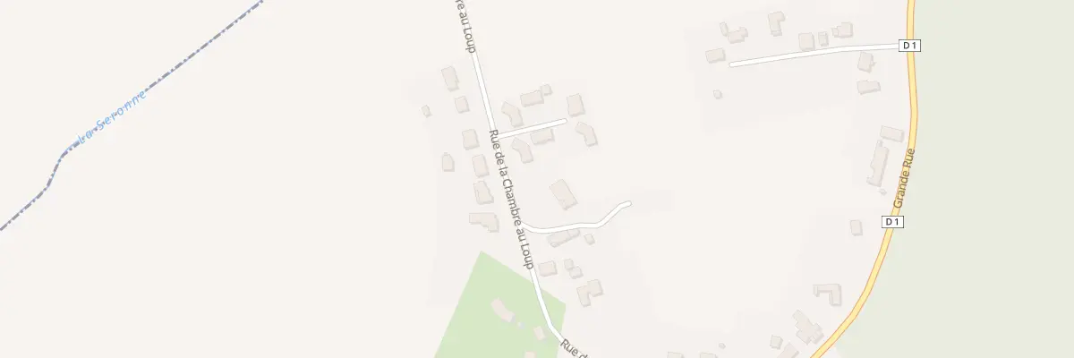 Plan du 14 Rue de la Chambre au Loup à La Vendue-Mignot