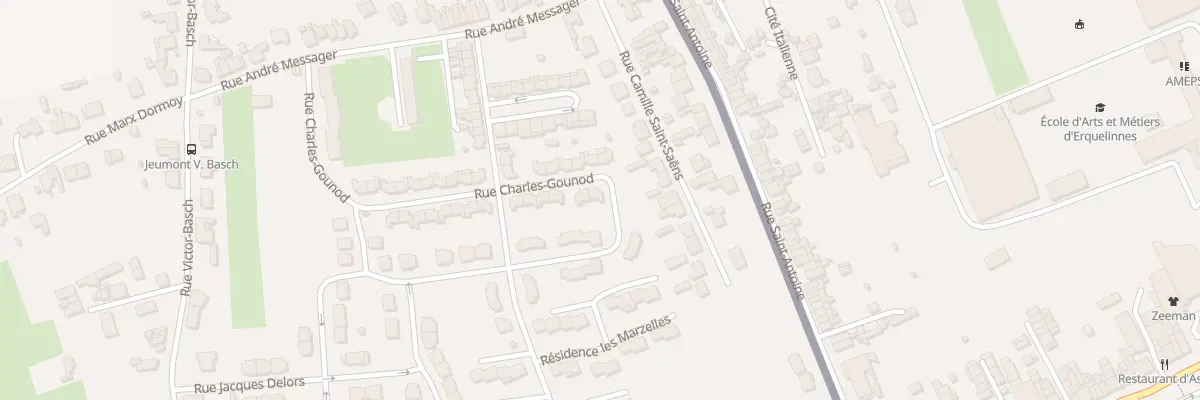 Plan du 307 Rue Charles Gounod à Jeumont