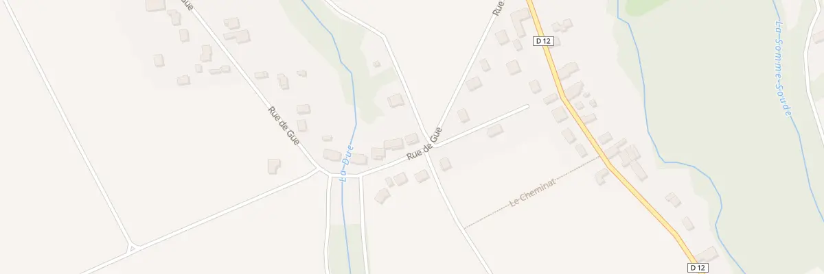 Plan du 27 Rue du Gue à Chaintrix-Bierges