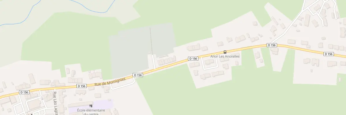 Plan du 25 Rue de Momignies à Anor