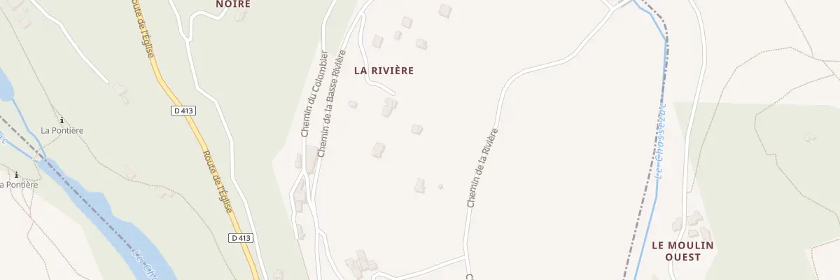 Plan du 5174 La Riviere aux Salelles