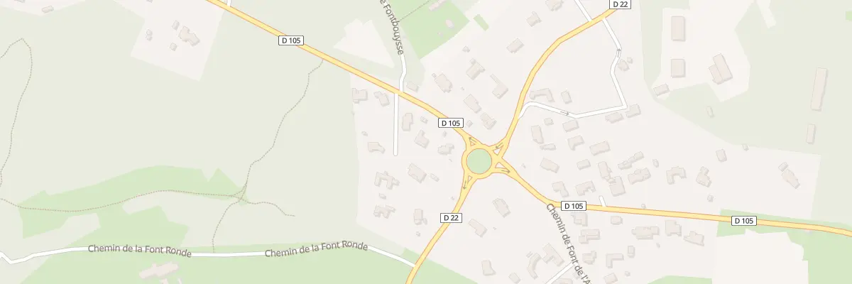 Plan du 73 Che des Chenes Verts à Villevieille