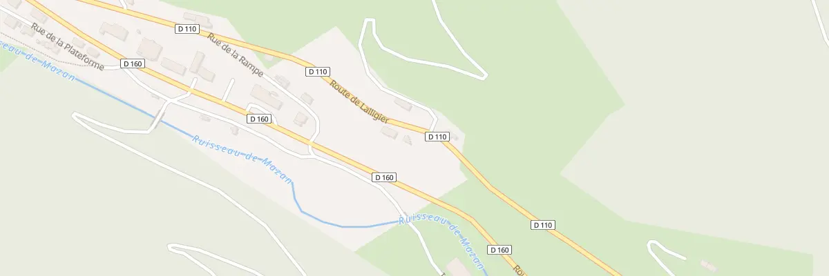 Plan du 5199 Rte du Tunnel à Saint-Cirgues-en-Montagne