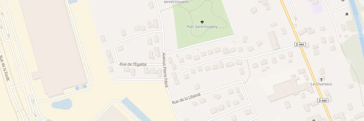Plan du 22 Rue des Navettes à Buchères