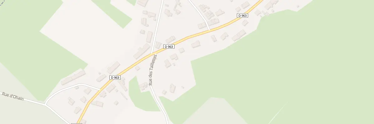 Plan du 85A Rue des Horbes à Ohain