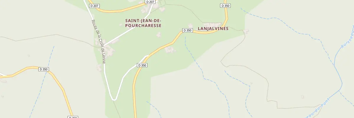 Plan du 5020 La Bourgade à Saint-Pierre-Saint-Jean