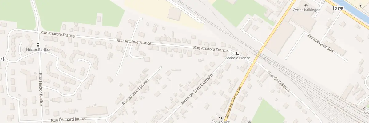 Plan du 3B Rue Anatole France à Paray-le-Monial