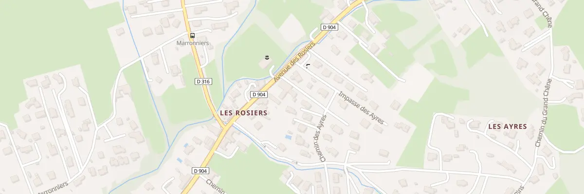 Plan du 624 Av des Rosiers à Saint-Julien-les-Rosiers