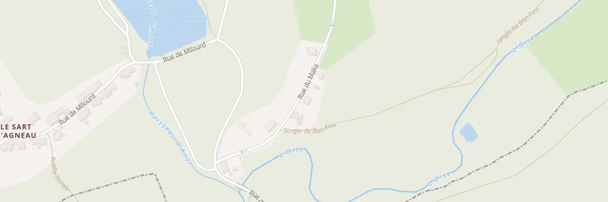 Plan du 5 Rue du Maka à Anor