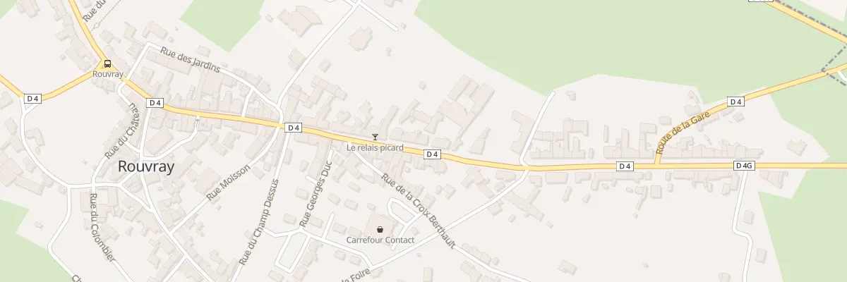 Plan du 63 Rue du Général Leclerc à Rouvray