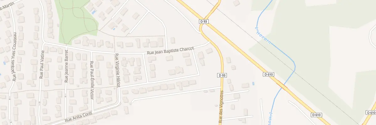 Plan du 15 Rue Anita Conti à Bréviandes