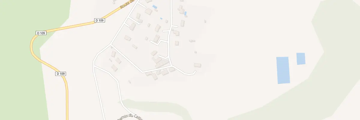 Plan du 420 Rue du Couhard des Anges à Boisset-Saint-Priest
