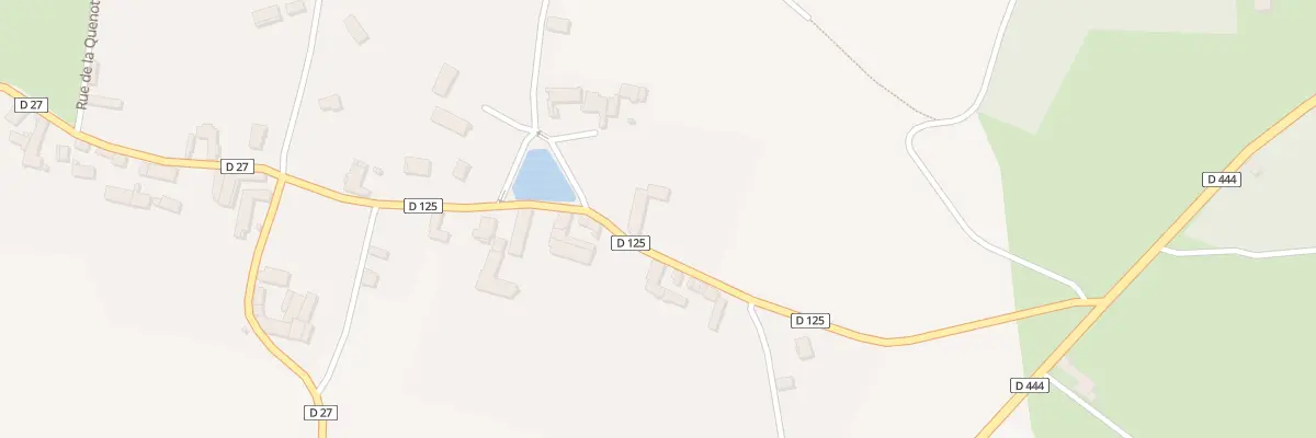 Plan du 1 Rte de Turgy à Cussangy