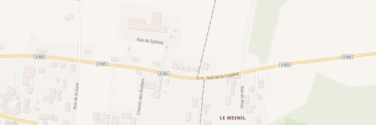 Plan du 37 Rte de Vouziers à Poilcourt-Sydney