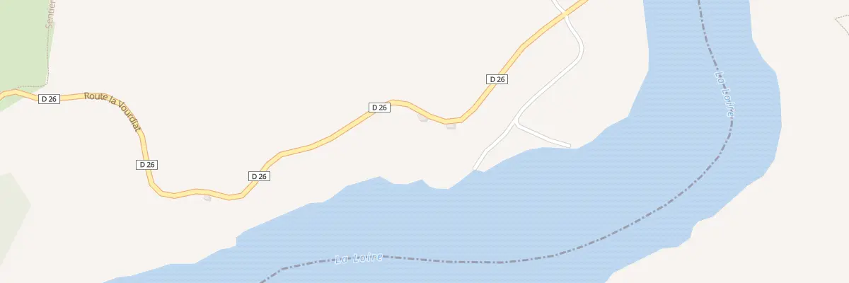 Plan du 2698 Rte de la Vourdiat à Vézelin-sur-Loire