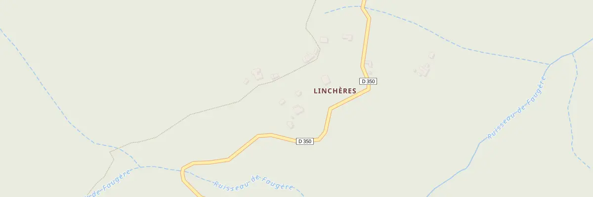 Plan du 5816 Linchères Ouest à Saint-Pierre-Saint-Jean