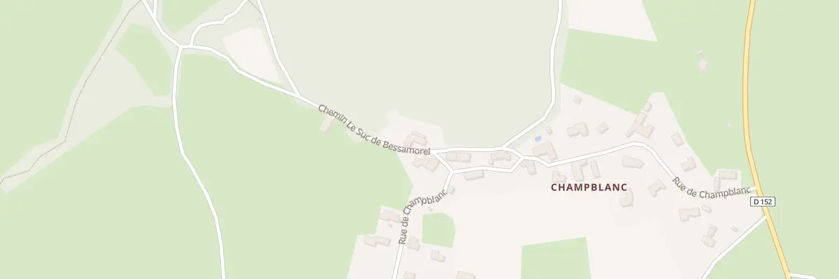 Plan du 140 Che le Suc de Bessamorel à Yssingeaux