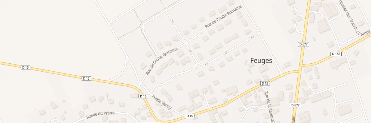 Plan du 15 Rue Mazure Languet à Feuges