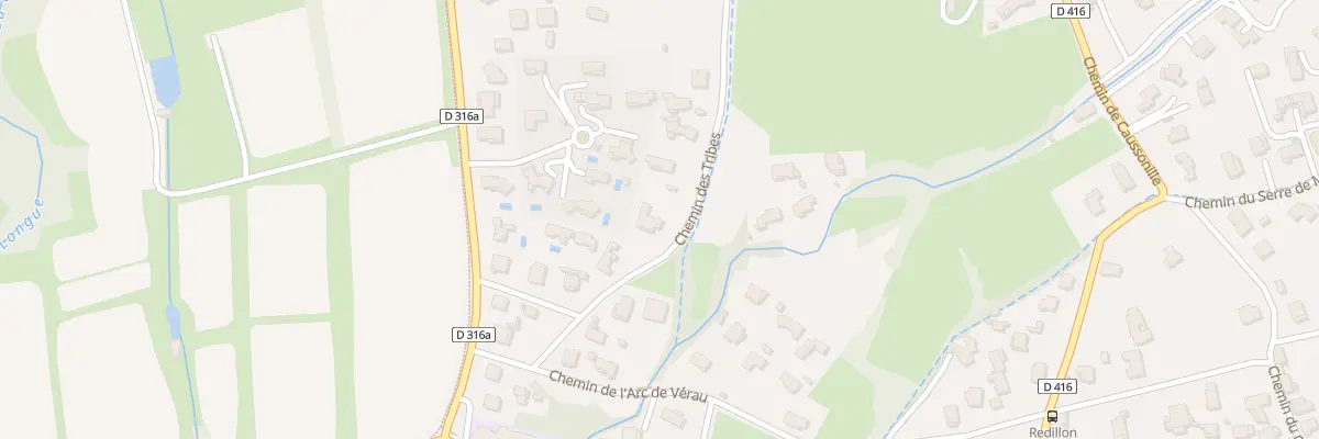 Plan du 155 Che des Tribes à Saint-Julien-les-Rosiers